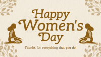 Rustic International Women's Day Video Design