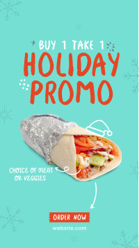 Shawarma Holiday Promo Facebook Story