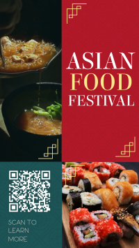 Asian Food Fest Video