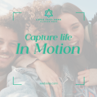 Capture Life in Motion Instagram Post