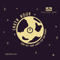 Earth Hour Switch Instagram Post Design