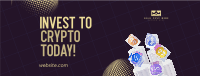 Crypto Investing Insights Facebook Cover Image Preview