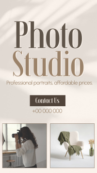 Elegant Photography Studio YouTube Short