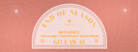 Give Away Season Facebook Cover Image Preview