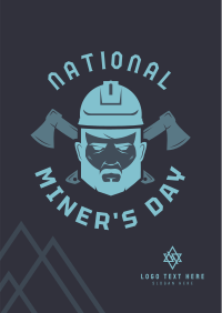 National Miner's Day Poster