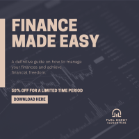 Financial Guide eBook  Instagram Post Image Preview