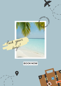 Summer Travel Destination Poster