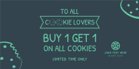 Cookie Lover Promo Twitter Post