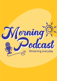 Good Morning Podcast Poster