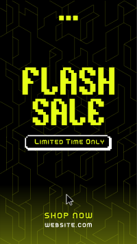 Electronics Flash Sale Instagram Story
