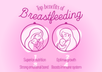 Breast-feed Postcard example 2