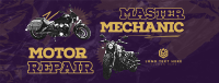 Motorcycle Repair Facebook Cover Design