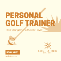 Golf Training Instagram Post