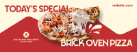 Wood Fired Pizza Facebook Cover Image Preview