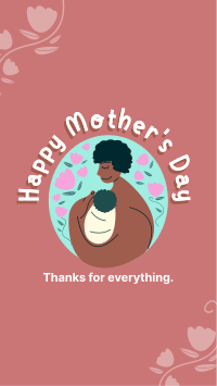 Maternal Caress TikTok Video Design