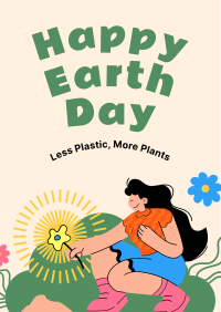 Plant a Tree for Earth Day Poster