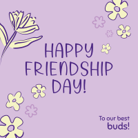 Floral Friendship Day Instagram Post Image Preview