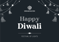 Diwali Festival Postcard