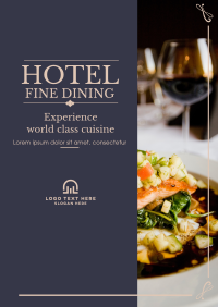 Hotel Fine Dining Poster