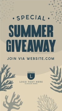 Corals Summer Giveaway Instagram Reel Image Preview