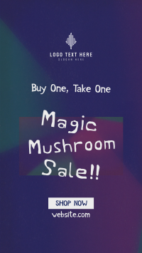 Psychedelic Mushroom Sale Facebook Story