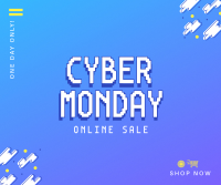 Pixel Cyber Sale Facebook Post