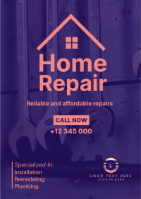 Home Maintenance Repair Flyer