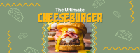 Classic Cheeseburger Facebook Cover Image Preview