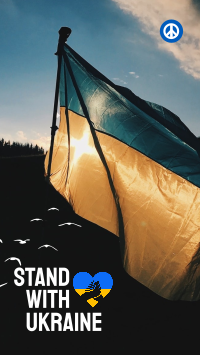 Stand with Ukraine Facebook Story