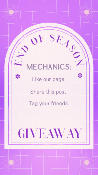 Give Away Season Facebook Story