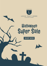 Halloween Super Sale Poster