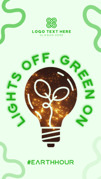 Lights Off Green On Instagram Reel Image Preview