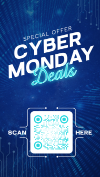 Cyber Monday Deals TikTok Video Design