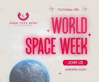 World Space Week Facebook Post