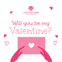 Romantic Valentine Instagram Post