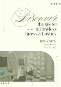 Brows & Lashes Technician Flyer