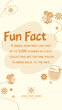 Bee Day Fun Fact Instagram Reel Image Preview