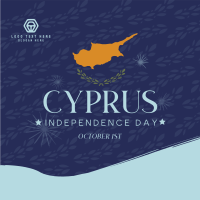 Cyrpus Independence Instagram Post