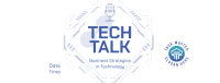 Tech Talk Podcast Facebook Cover Image Preview