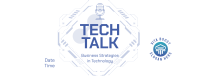 Tech Talk Podcast Facebook Cover Image Preview