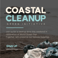 Coastal Cleanup Instagram Post