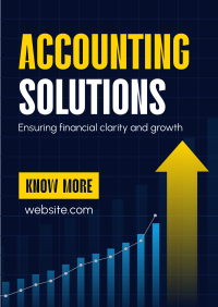 Business Accounting Solutions Poster