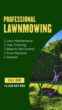 Lawnmowers for Hire Facebook Story