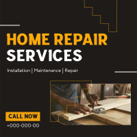 Simple Home Repair Service Linkedin Post