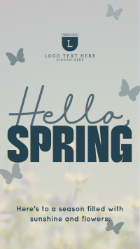 Spring Greeting Quote Video