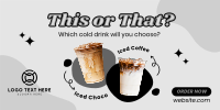 Choose Your Drink Twitter Post