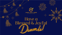 Blessed Diwali Festival Animation