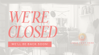 Elegant Business Announcement Facebook Event Cover