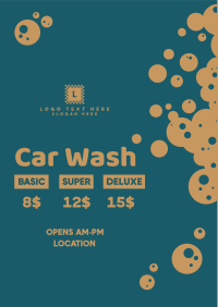 Car Wash Promotion Flyer