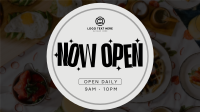 Quirky Restaurant Business Facebook Event Cover